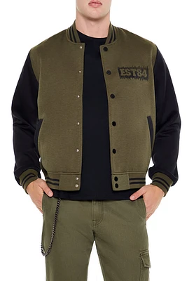 Blouson aviateur avec motif brodÃ© EST84