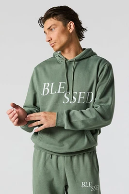 Blessed Graphic Fleece Hoodie