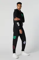 Peace Embroidered Hoodie