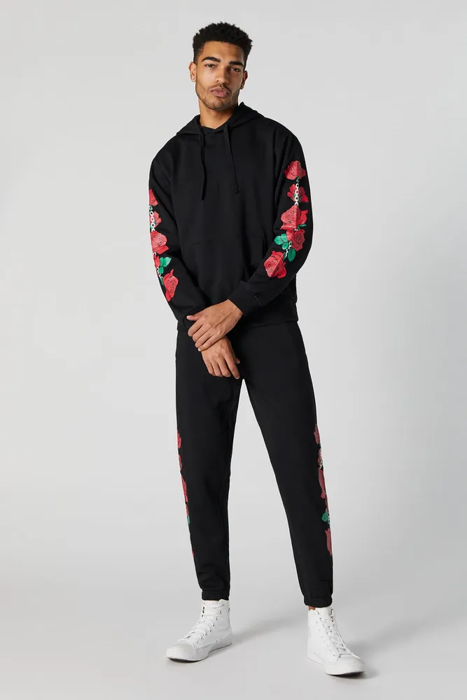 Roses Graphic Hoodie