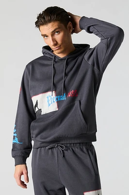 Eternal Bliss Graphic Fleece Hoodie