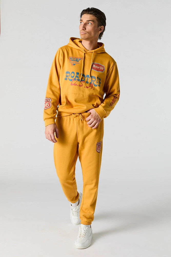 Route 66 Graphic Fleece Jogger