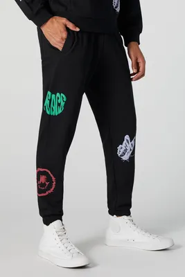 Peace Graphic Fleece Jogger