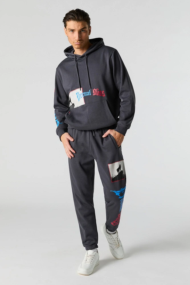 Eternal Bliss Graphic Fleece Jogger