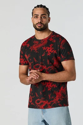 Dragon Print T-Shirt