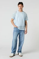 Lace Design T-Shirt