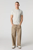 Textured Striped T-Shirt