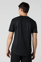 Faux Suede T-Shirt
