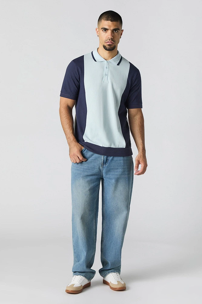 Colourblock Polo
