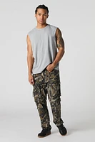 Pantalon cargo convertible avec fermeture à glissière