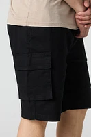 Short cargo à taille coulissante