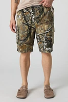 Short cargo à taille coulissante