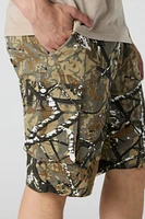 Short cargo à taille coulissante
