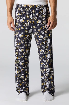 Pantalon de pyjama à imprimé casino