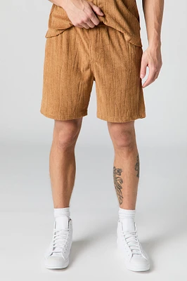 Short en tissu éponge