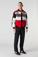 Moto Sport Embroidered Racing Jacket