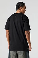 High-Low Crewneck T-Shirt