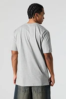 High-Low Crewneck T-Shirt