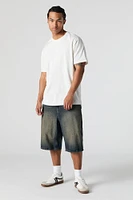 T-shirt ras du cou aymétrique