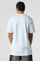 High-Low Crewneck T-Shirt