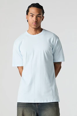 High-Low Crewneck T-Shirt