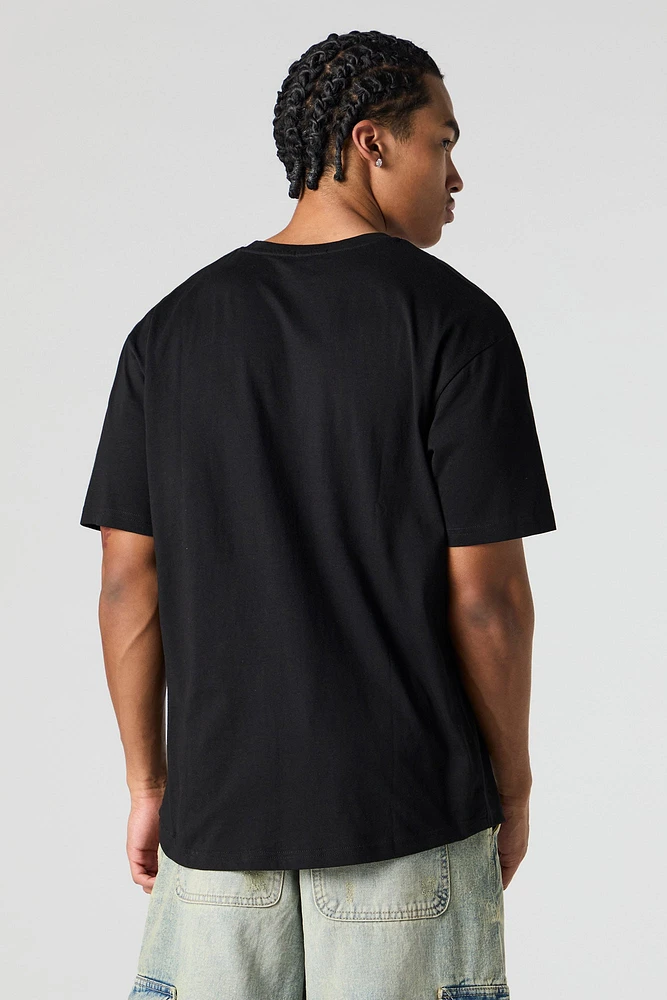 Curved Hem T-Shirt