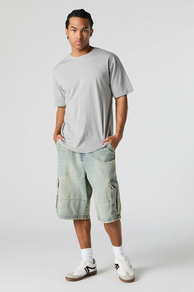 Curved Hem T-Shirt