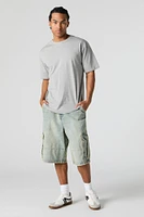 Curved Hem T-Shirt