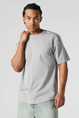 Curved Hem T-Shirt