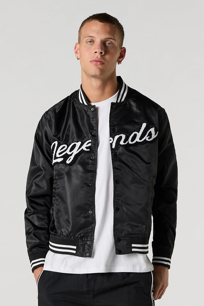 Legends Chenille Embroidered Varsity Jacket