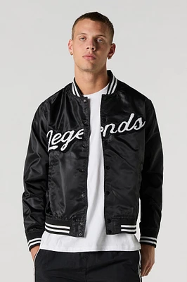 Legends Chenille Embroidered Varsity Jacket