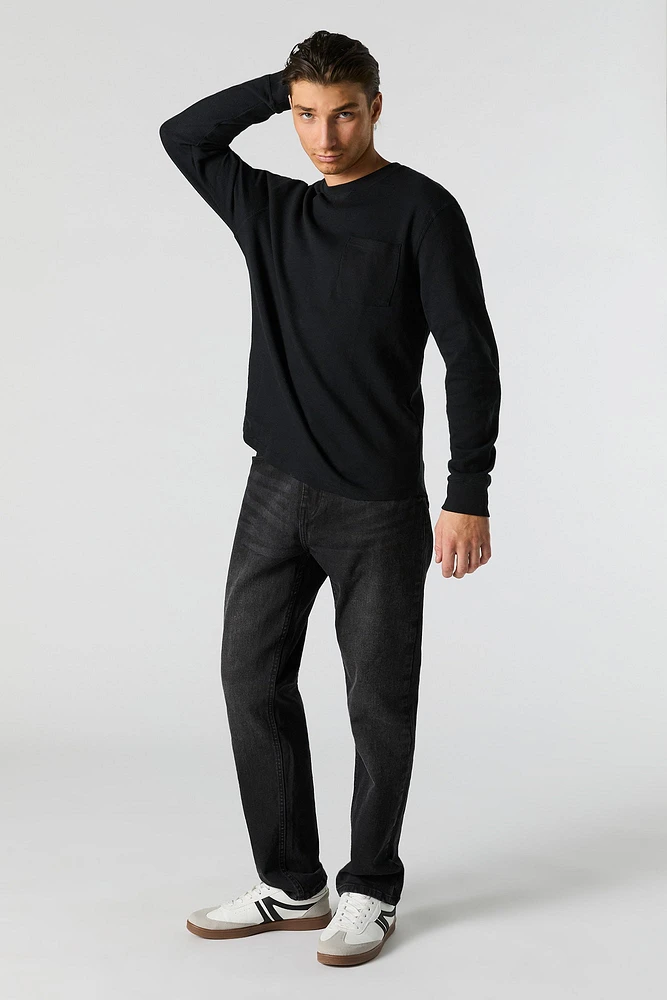 Thermal Crewneck Long Sleeve Top