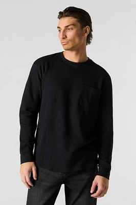 Thermal Crewneck Long Sleeve Top