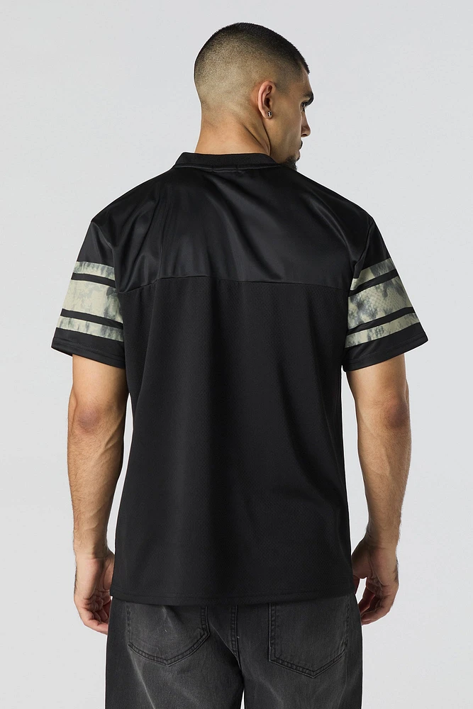 93 Graphic Mesh Football Jersey