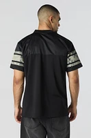 93 Graphic Mesh Football Jersey