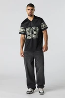 93 Graphic Mesh Football Jersey