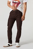 Pantalon cargo ajusté