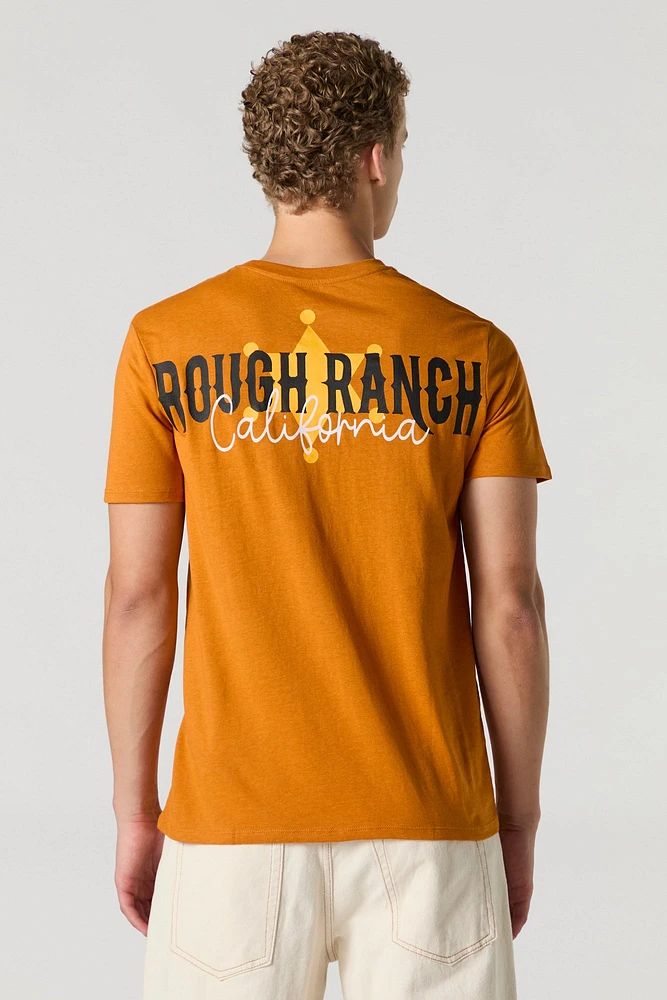 T-shirt à imprimé Rough Ranch