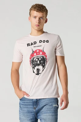 T-shirt à imprimé Rad Dog Records