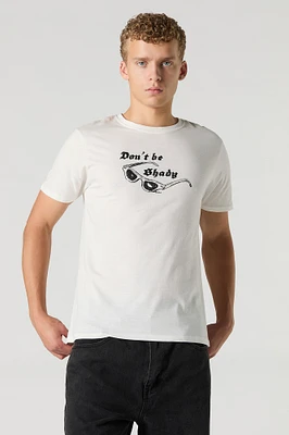 T-shirt Ã  imprimÃ© Don't Be Shady