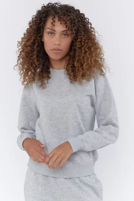 Basic Fleece Crew Neck Sweatshirt