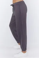 Dark Exposed Seam Fleece Jogger