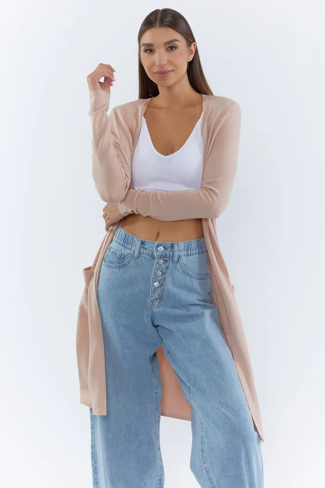 Long Sleeve Maxi Cardigan