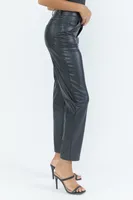 Faux Leather High Rise Pant