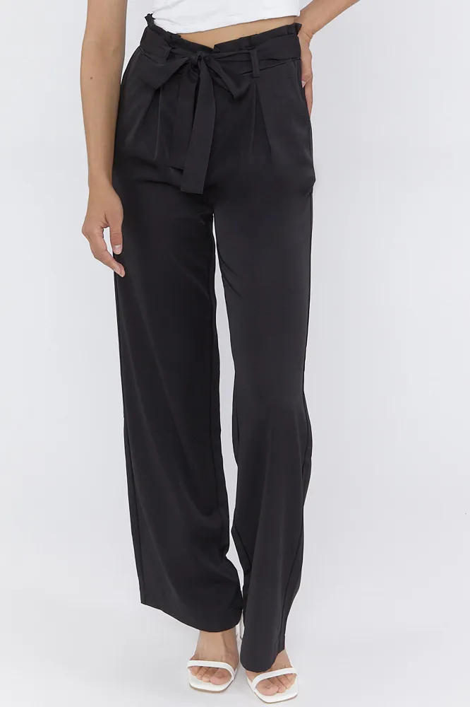 Paperbag Wide Leg Pant