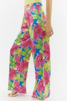 Floral Print Wide Leg Pant