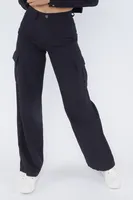 Tencel Wide Leg Cargo Pant