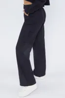 Tencel Wide Leg Cargo Pant