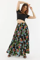 Jupe Maxi Fleurie