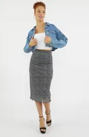 Mesh Midi Skirt